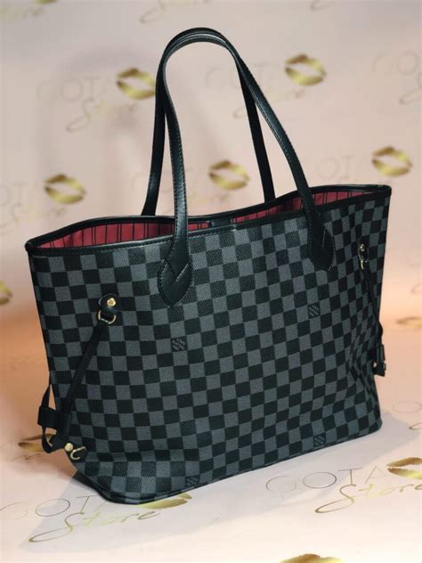 lv neverfull damier graphite